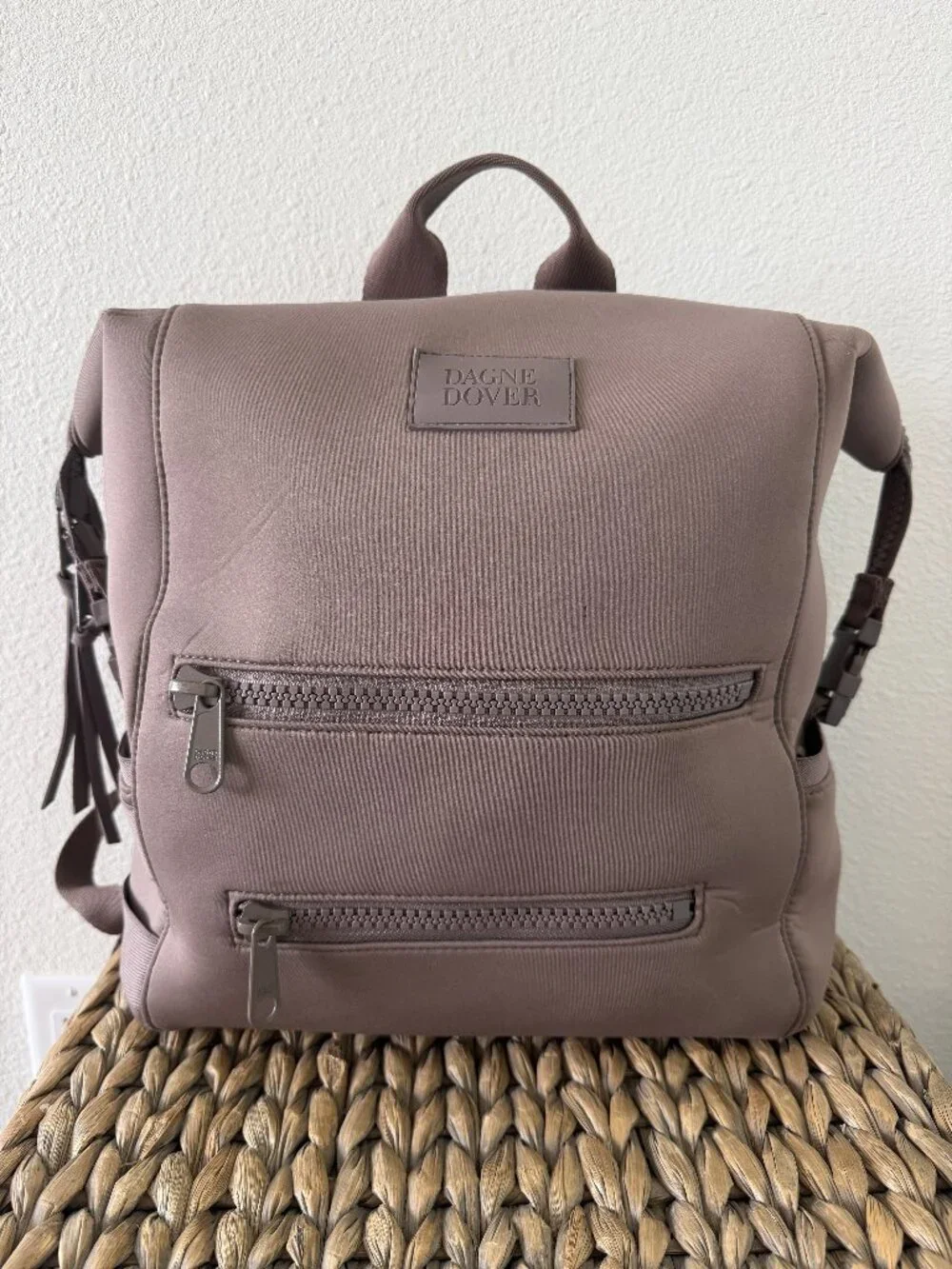 Dagne Dover Indi Diaper Backpack — Dune Neoprene